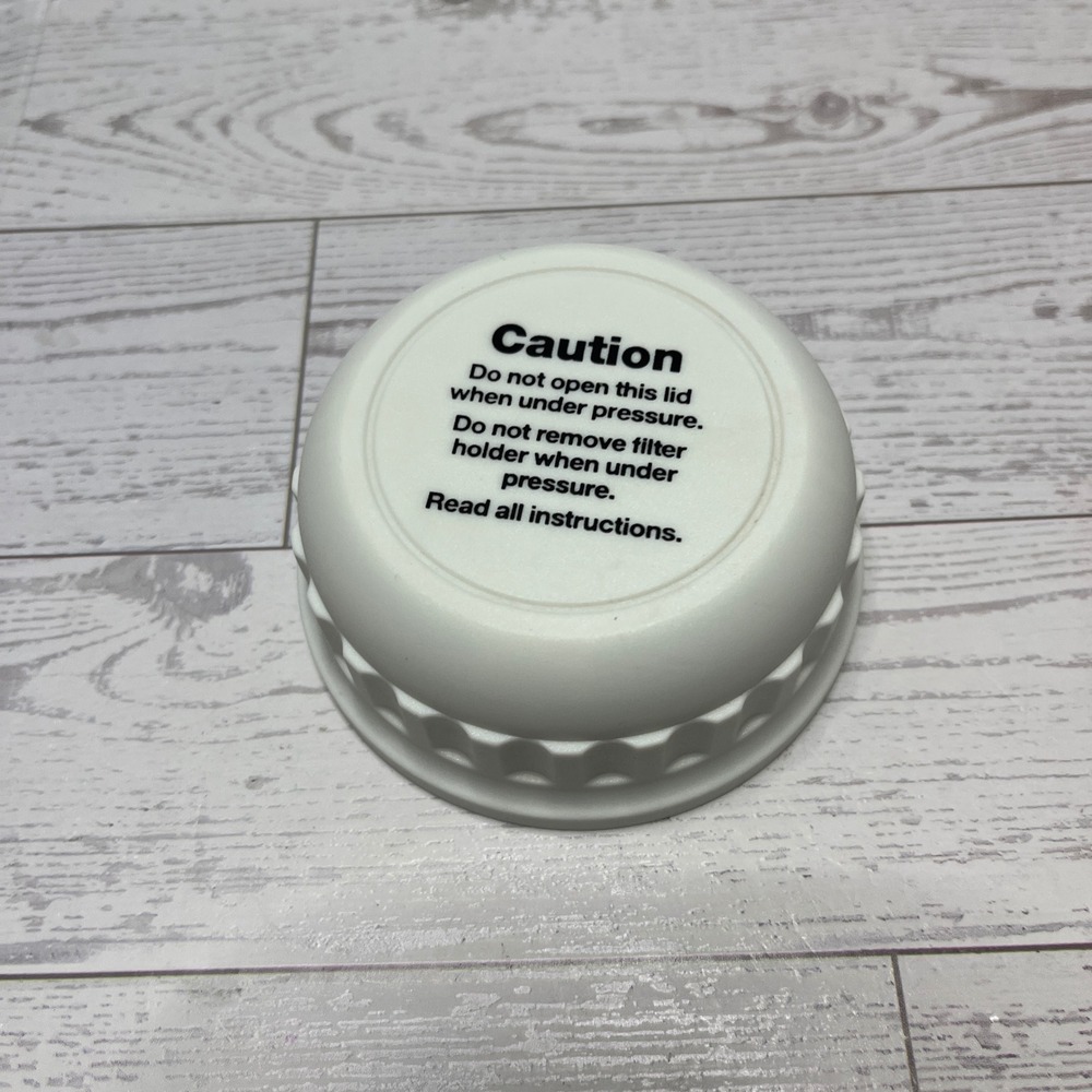 Krups Espresso Machine 963 963A 963B Boiler Cap Lid Replacement Part White